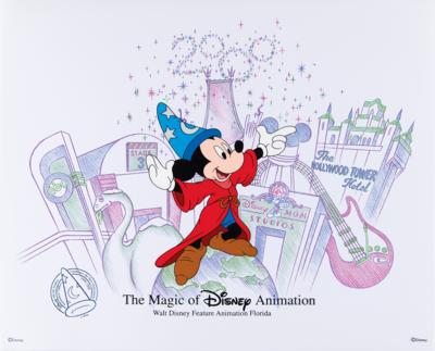 Lot #682 Mickey Mouse limited edition cel from the Magic of Disney series - 'Millennium Magic' - Image 1