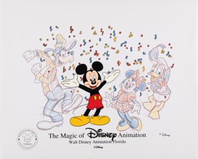 Lot #681 Mickey Mouse limited edition cel from the Magic of Disney series - 'A Mickey Celebration' - Image 1