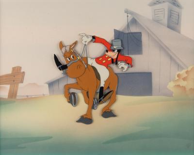 Lot #606 Goofy and Percy production cel from The Reluctant Dragon - Image 1