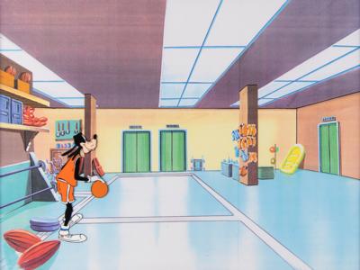Lot #662 Goofy production cel from a Disney television cartoon - Image 1