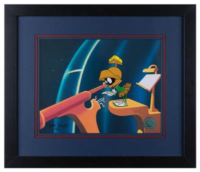 Lot #712 Marvin the Martian limited edition serigraph cel from Mad as a Mars Hare - Image 2
