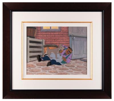 Lot #632 Tramp and Tony production cels from Lady and the Tramp - Image 2