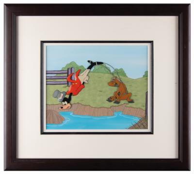 Lot #607 Goofy and Percy production cels from The Reluctant Dragon - Image 2