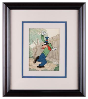 Lot #600 Goofy production cel from a Disney cartoon - Image 2