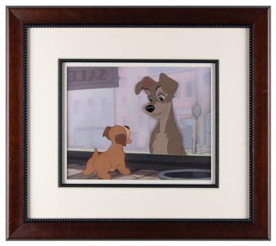 Lot #637 Tramp production cel from Lady and the Tramp - Image 2