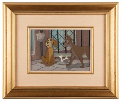 Lot #633 Tramp and Toughy production cels from Lady and the Tramp - Image 2