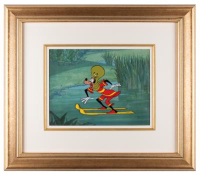 Lot #596 Goofy and Octopus production cel from Aquamania - Image 2