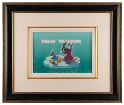 Lot #570 Donald Duck and Goofy key master title card set-up from Polar Trappers - Image 2