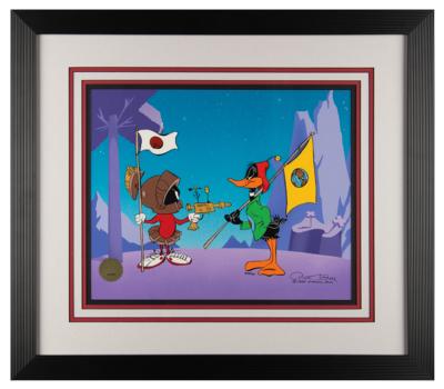 Lot #709 Chuck Jones signed limited edition cel - 'Planet X' - Image 2