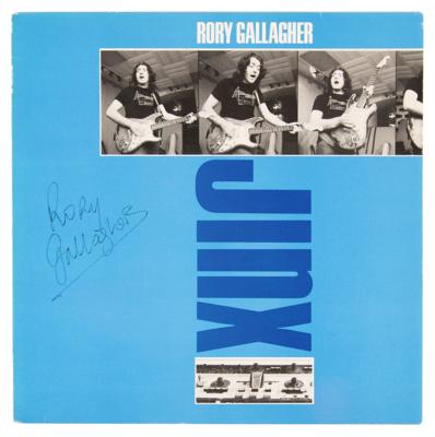 Lot #379 Rory Gallagher Signed Album - Jinx