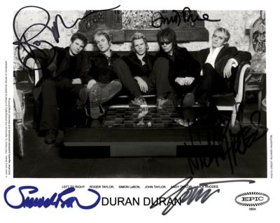 Lot #672 Duran Duran Signed Photograph - Image 1