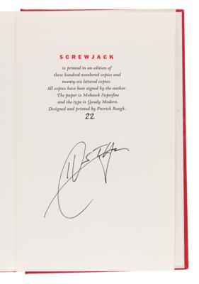 Lot #313 Hunter S. Thompson Signed Limited First Edition Book - Screwjack - Image 4
