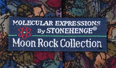 Lot #243 Buzz Aldrin's Personally-Owned and -Worn 'Moon Rock Collection' Necktie - Image 2
