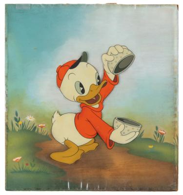 Lot #569 Huey production cel from Donald's Golf Game - Image 2