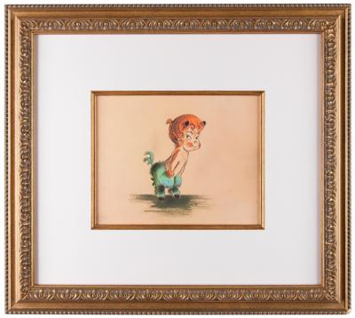 Lot #589 Satyr concept drawing from Fantasia - Image 2