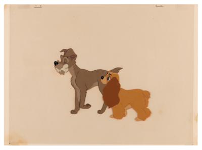Lot #625 Lady and Tramp production cels from Lady and the Tramp - Image 2