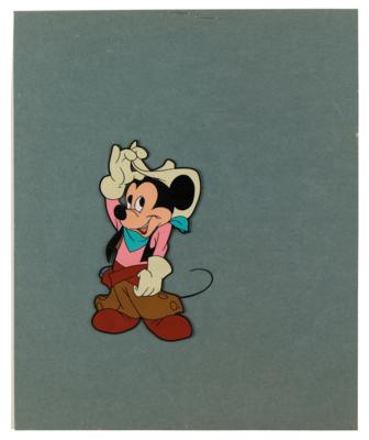 Lot #640 Mickey Mouse production cel from The Mickey Mouse Club - Image 2
