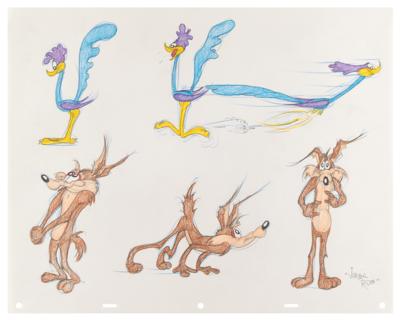 Lot #706 Wile E. Coyote and the Road Runner