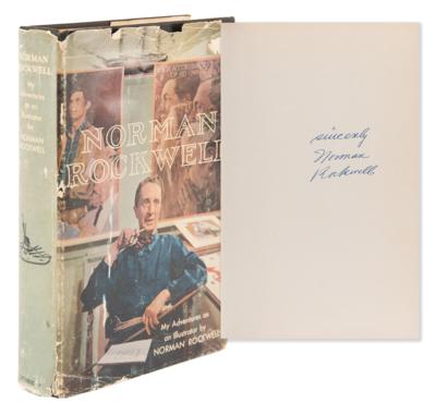 Lot #280 Norman Rockwell Signed Book