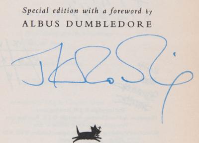 Lot #312 J. K. Rowling Signed Book - Fantastic Beasts - Image 2