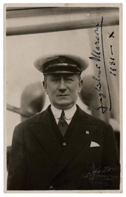 Lot #169 Guglielmo Marconi Signed Photograph