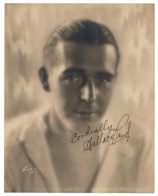 Lot #495 Wallace Reid Signed Photograph