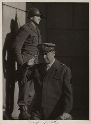 Lot #201 Douglas MacArthur Signed Photograph - Image 1