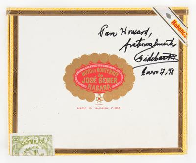 Lot #83 Fidel Castro Signed Cigar Box to Howard Bingham, Muhammad Ali's Photographer - Image 5