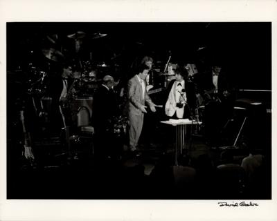 Lot #374 Bob Dylan and Bruce Springsteen Original Photograph by David Gahr - Image 1