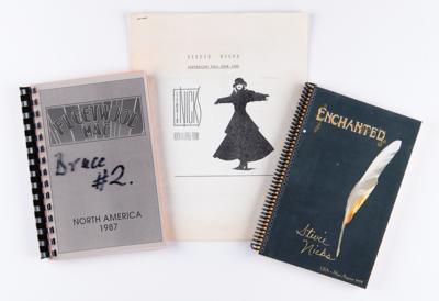 Lot #398 Stevie Nicks and Fleetwood Mac (3) Tour Itineraries - From the Collection of Legendary Audio Engineer Bruce Jackson - Image 1