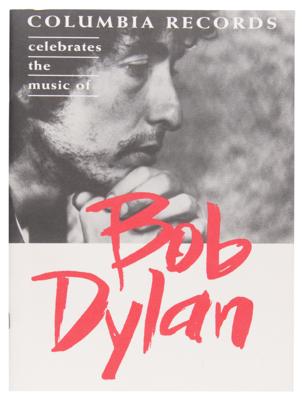 Lot #373 Bob Dylan Original '30th Anniversary Concert Celebration' Program - Image 1