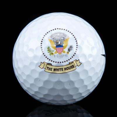 Lot #73 Donald Trump Presidential Golfing Gift Set with Golf Ball, (5) Tees, and Ball Marker - Image 2