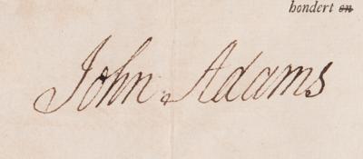 Lot #2 John Adams and John Marshall Signed Four-Language Ship's Passport - Image 3