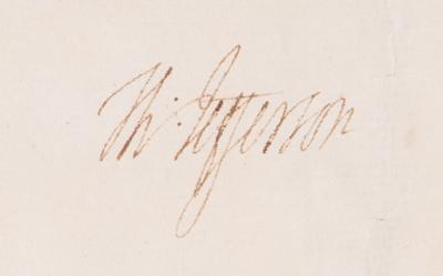 Lot #3 Thomas Jefferson and James Madison Signed Four-Language Ship's Passport - Image 3