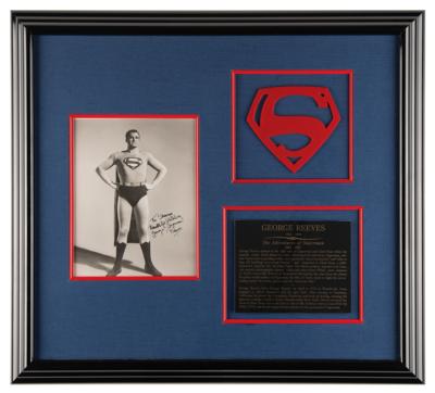Lot #439 George Reeves Signed Photograph as Superman - Image 1