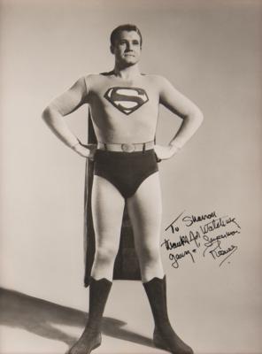 Lot #439 George Reeves Signed Photograph as Superman - Image 2