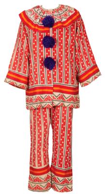 Lot #474 The Wild Wild West and The Lone Ranger Screen-Worn Clown Suit - Image 1