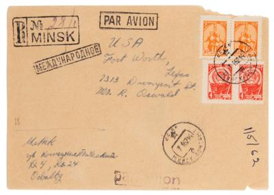 Lot #123 Lee Harvey Oswald Autograph Letter Signed to Brother from USSR - Warren Commission Exhibit No. 313: "I really do not trust these people" - Image 4