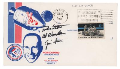 Lot #407 Apollo 15 Signed Cover - Image 1