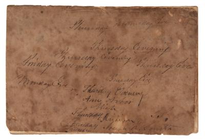 Lot #376 Mexican-American War: Captain Joseph Rowe Smith's Official Army Register for 1847 - Image 2