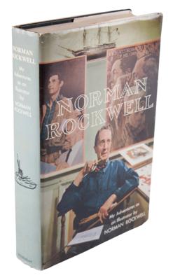 Lot #593 Norman Rockwell Signed Book - Image 3