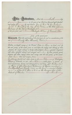Lot #217 Frederick Douglass Document Signed - Image 2