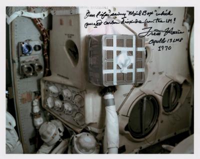 Lot #482 Fred Haise Signed Photograph - Image 1