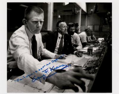 Lot #494 Gene Kranz Signed Photograph