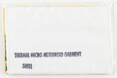 Lot #551 Space Shuttle EMU Thermal Micrometeoroid Garment Shell Sample - Image 1