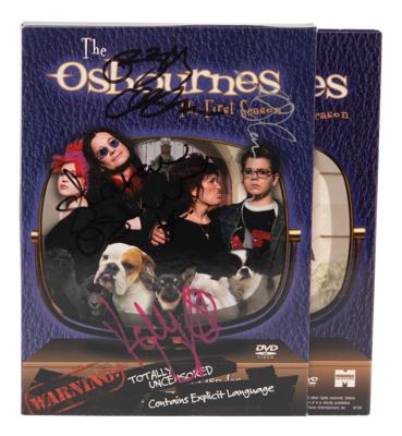 Lot #721 The Osbournes Signed DVD