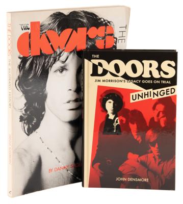 Lot #696 The Doors: Manzarek, Krieger, and Densmore (2) Signed Books - Image 1