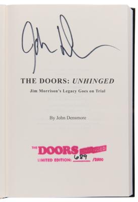 Lot #696 The Doors: Manzarek, Krieger, and Densmore (2) Signed Books - Image 2