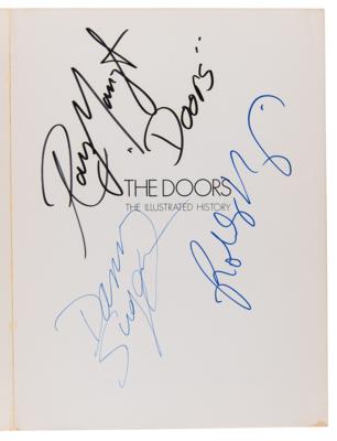 Lot #696 The Doors: Manzarek, Krieger, and Densmore (2) Signed Books - Image 3