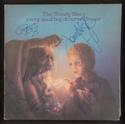 Lot #718 Moody Blues Signed Album - Every Good Boy Deserves Favour - Image 1